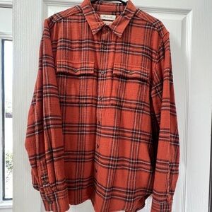Madewell Men’s Flannel Easy Fit Medium